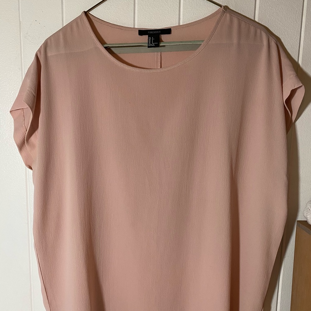 Forever 21 Pink Blouse - Small